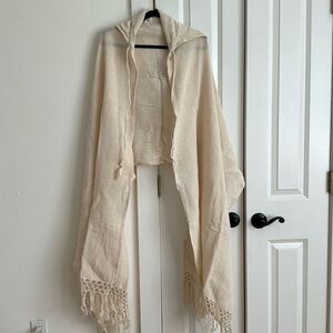 Never Worn! Wanderlust Tulum hooded coverup